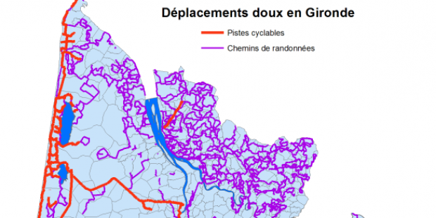 Déplacement doux en Gironde