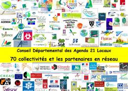 Conseil départemental des A21 locaux - 70 collectivités et les partenaires en réseau
