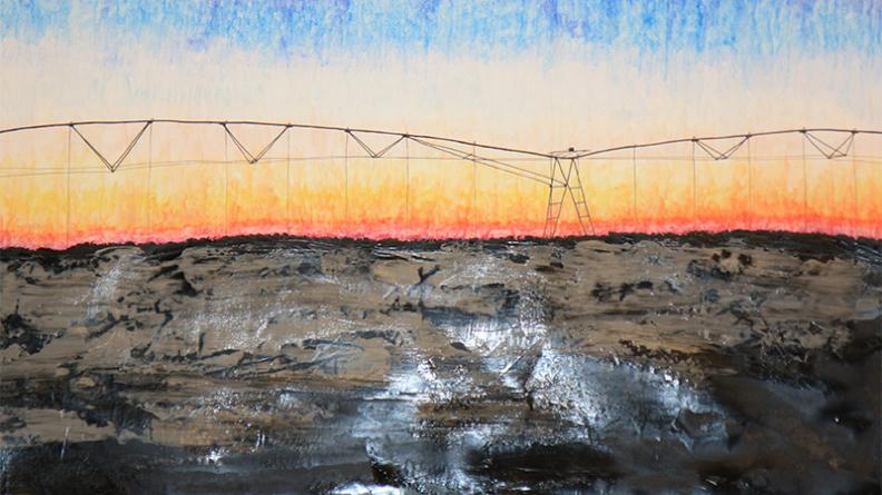 Atlas des paysages - dessin landes girondines