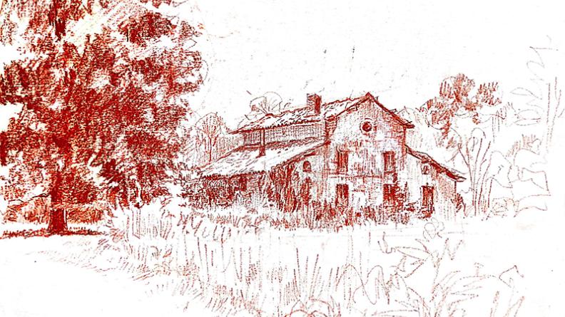 Atlas des paysages - dessin Hostens