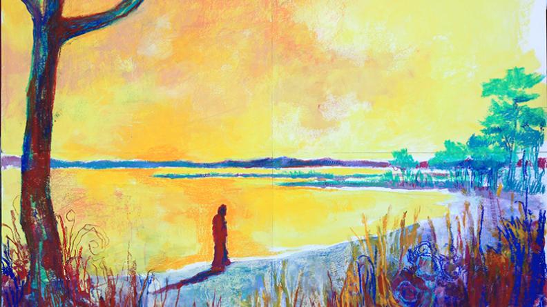 Atlas des paysages - dessin Hourtin Carcans
