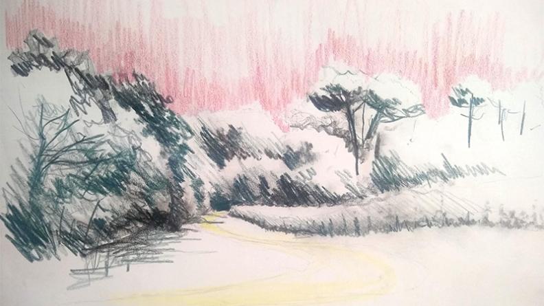Atlas des paysages - dessin