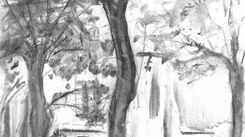 Atlas des paysages - dessin Audenge