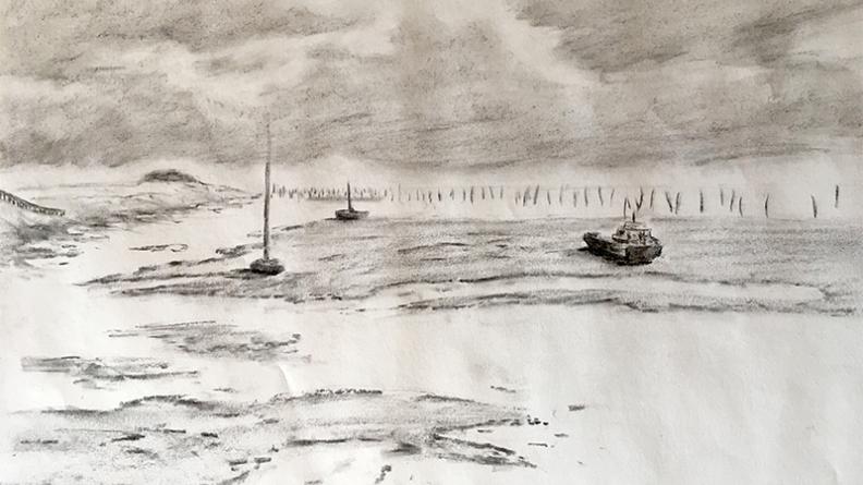 Atlas des paysages - dessin Cap Ferret