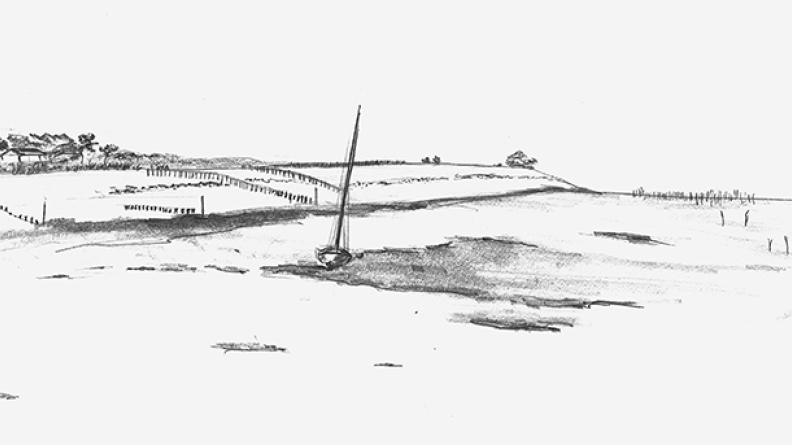 Atlas des paysages - dessin Cap Ferret