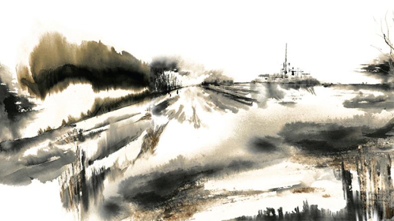 Atlas des paysages - dessin Entre-Deux-Mers