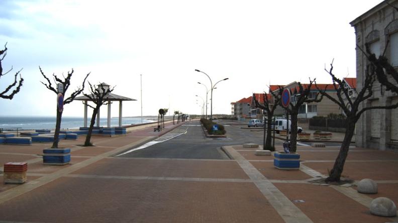 Le front de mer de Soulac