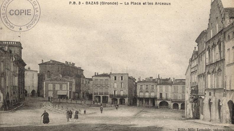 Bazas vers 1910