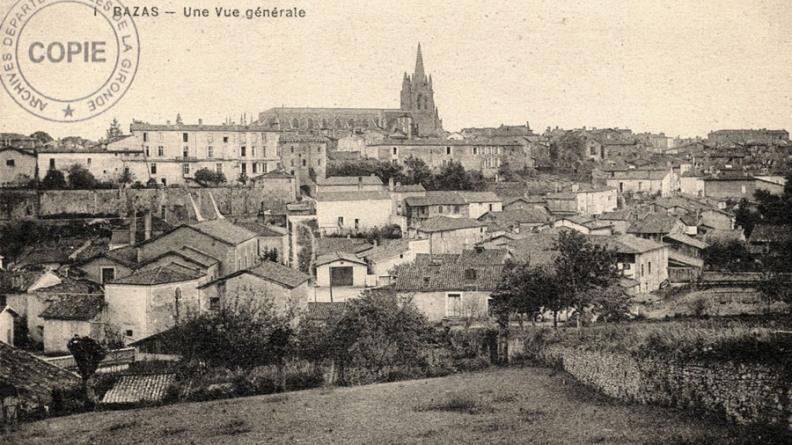 Bazas vers 1910