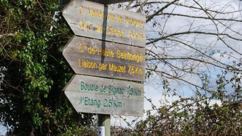 Circuits pédestres autour de la vallée de la Dronne