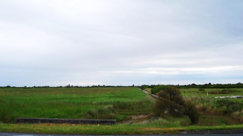 Le Coulage des Quatre Passes fait partie du réseau complexe de canaux qui a permis la mise en culture des mattes, Soulac-sur-Mer