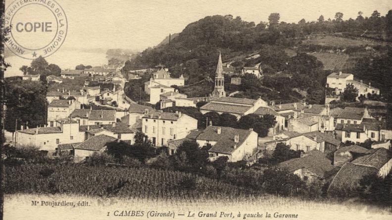 Cambes vers 1910