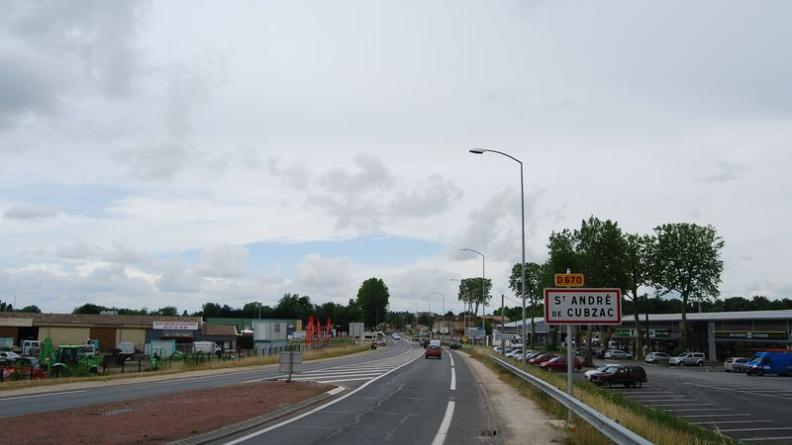 Les zones commerciales banalisent l'entrée dans Saint-André-de-Cubzac