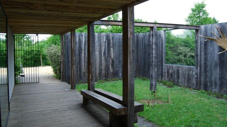 Le bâtiment d'accueil de la grotte de Pair-non-Pair - Prignac-et-Marcamps