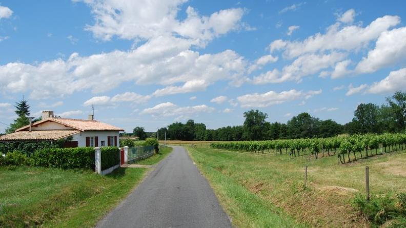Ce pavillon isolé banalise le paysage et ferme la vue - Saint-Savin