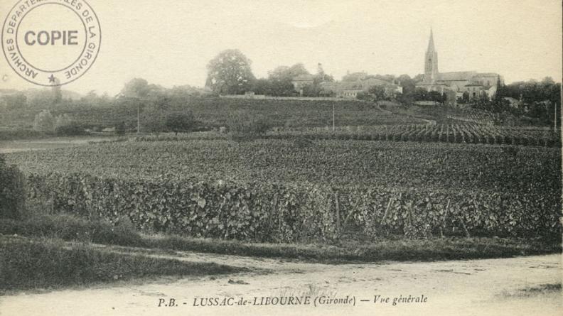 Lussac vers 1910
