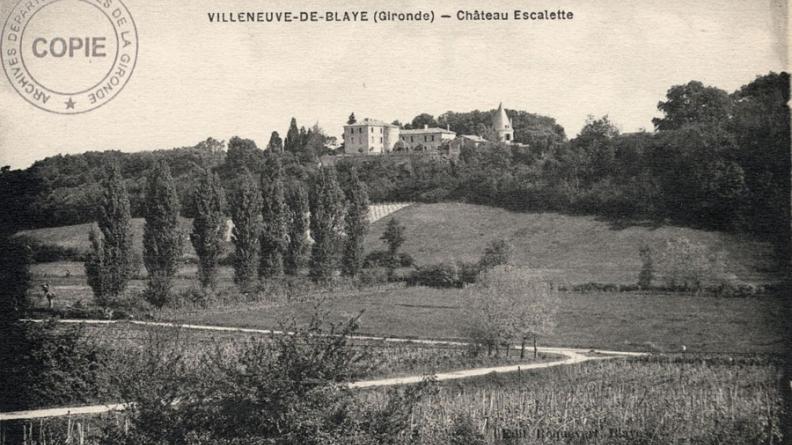 Villeneuve-de-Blaye vers 1910