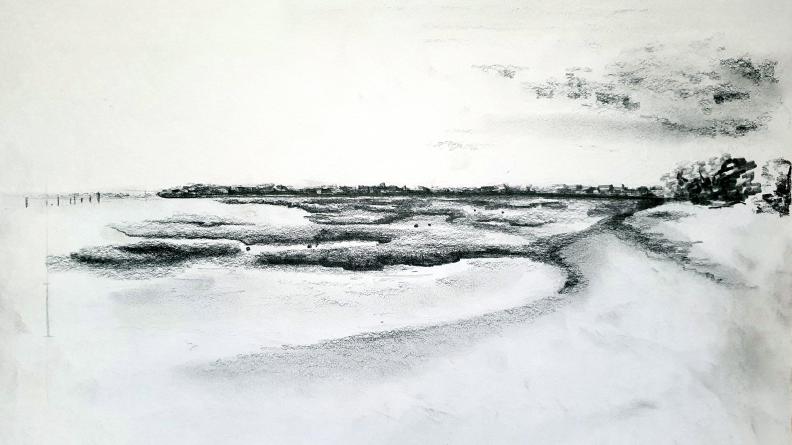 Atlas des paysages - dessin Audenge