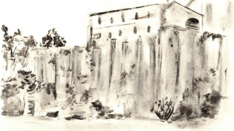 Atlas des paysages - dessin Saint-Macaire
