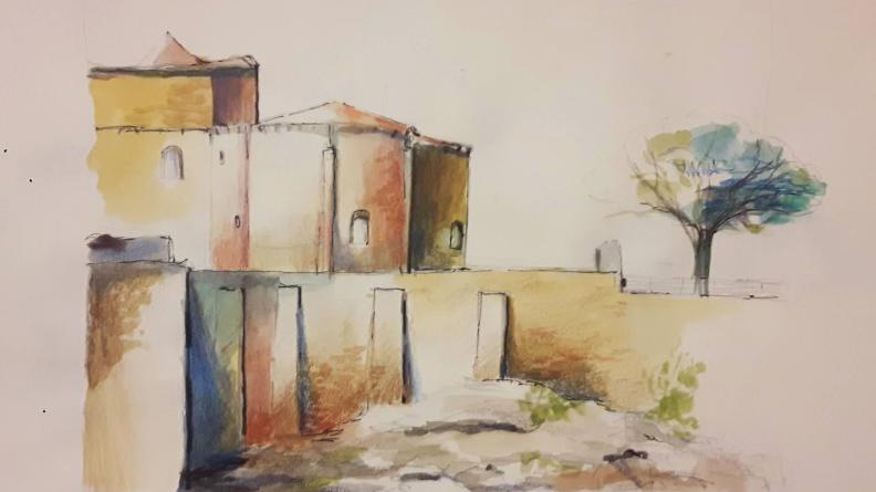 Atlas des paysages - dessin Saint-Macaire