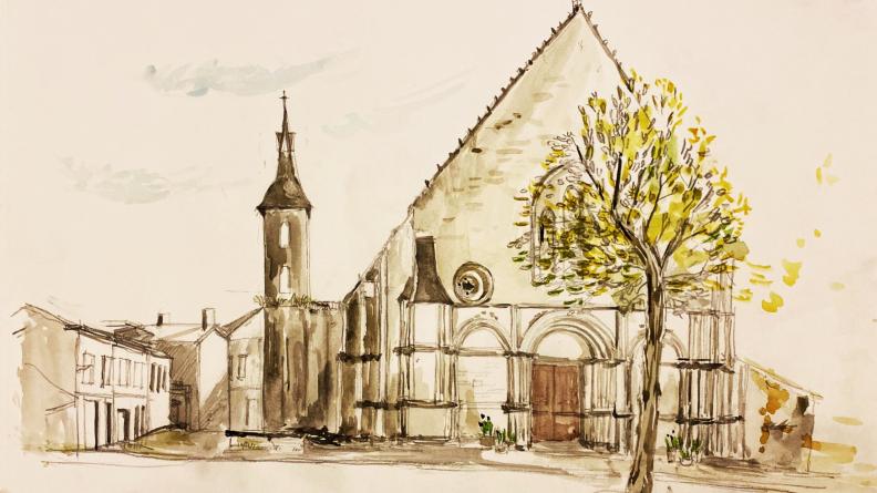 Atlas des paysages - dessin Guîtres