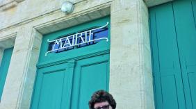 Danielle Blanchard, maire d'Auriolles