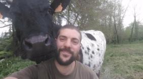 Christophe Guénon, paysan à Léognan