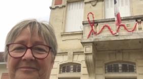 Brigitte Bernaleau, maire de Saint-Genès-de-Fronsac
