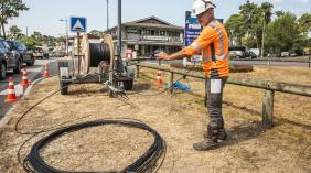 Chantier de déploiement du très haut débit