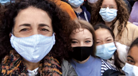 Pascale L. et élèves du collège Alain-Fournier à Bordeaux