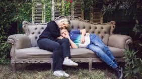 Sonia et son fils Alister