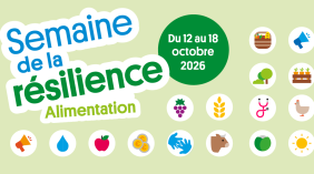 Semaine de la résilience Alimentation Du 12 au 18 octobre 2026
