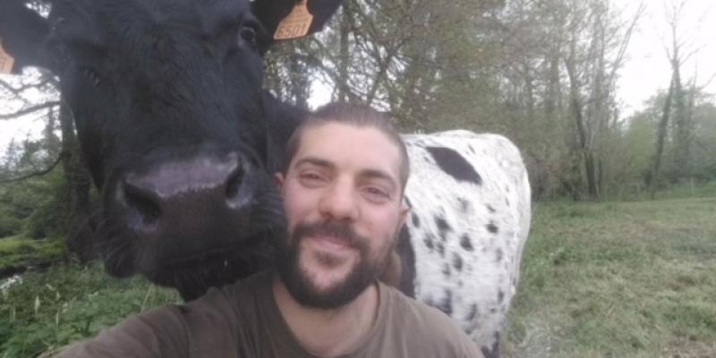 Christophe Guénon, paysan à Léognan