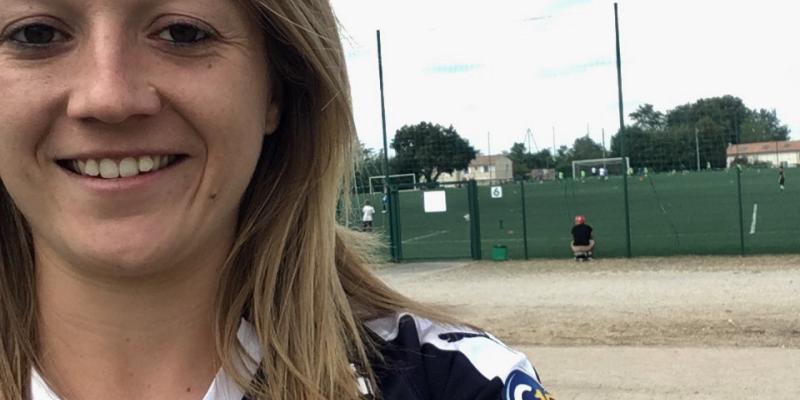 Andréa Lardez, footballeuse