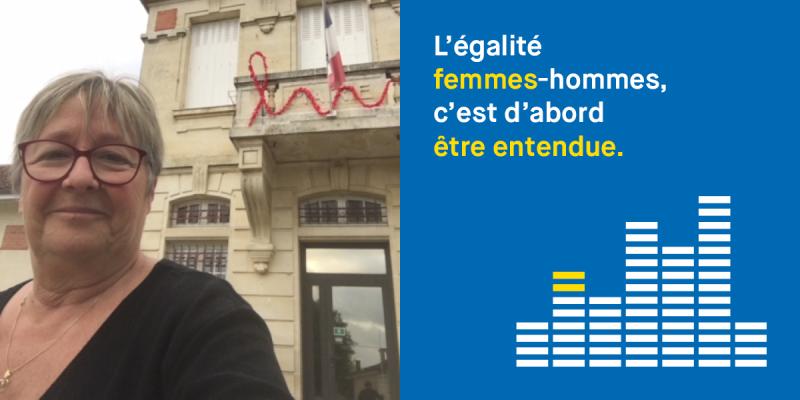 L'égalite femme hommes c'est d'abord être entendue