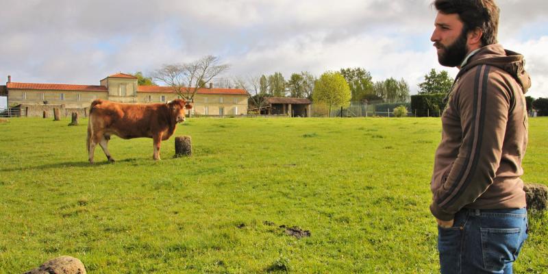 Antoine Villepontoux au Domaine des Faures