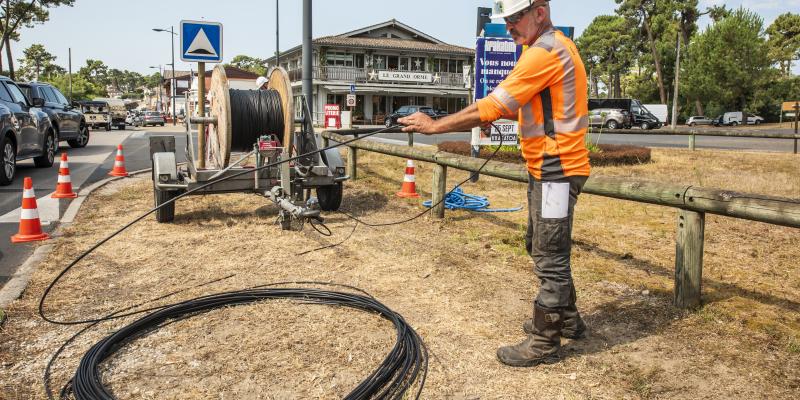 Chantier de déploiement du très haut débit