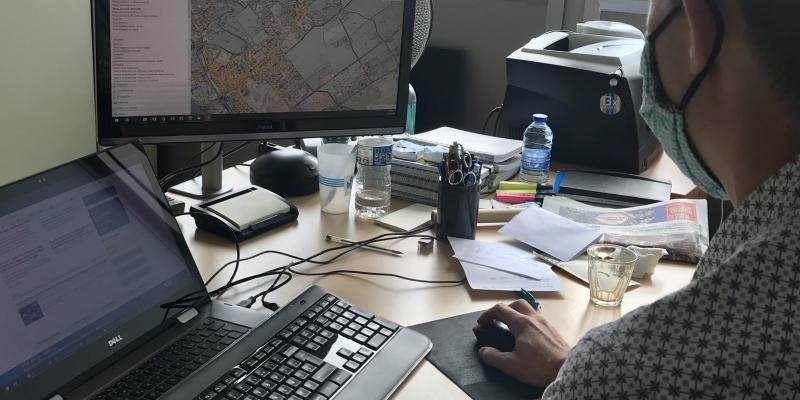 Utilisateur du système d'information géographique