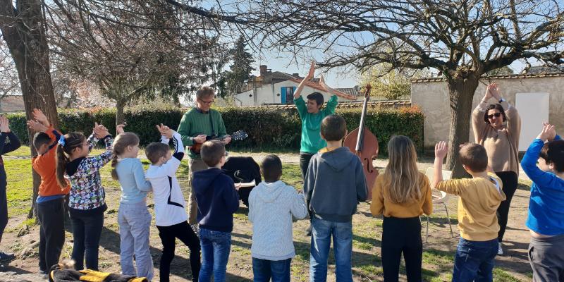 Ateliers Cie Doherty Accueil de Loisirs St Pierre d'Aurillac fév 2020