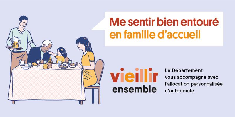 Me sentir bien entouré en famille d'accueil