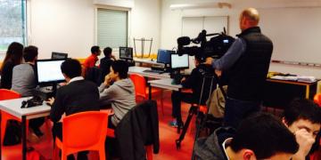 Atelier Médias avec les élèves de 3e du Collège Léonard de Vinci