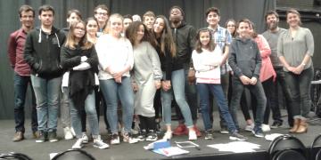 4e B du collège Nelson Mandela au Rocher de Palmer, Cenon