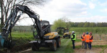 Travaux Haut Méga sur la commune de Margueron