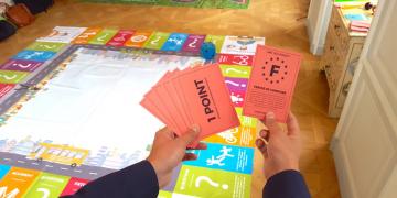 Plateau jeu sécurité routière