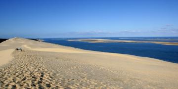 Dune du Pilat avec vue sur le Banc d'Arguin