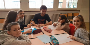 résidence artiste au collège