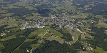 Vue aérienne Créon