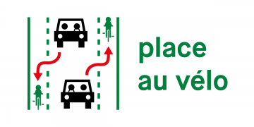 Place au vélo grâce au chaucidou