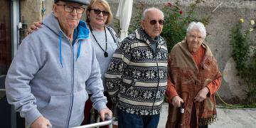 accueillant familial et 3 personnes accueillies