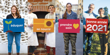 éduquer, se nourrir, prendre soin, bonne année 2021